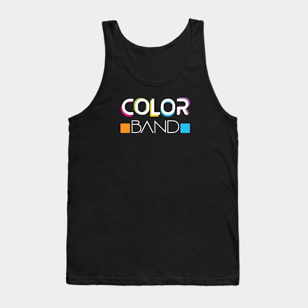 Color Band - Light Tank Top by Shapetrix